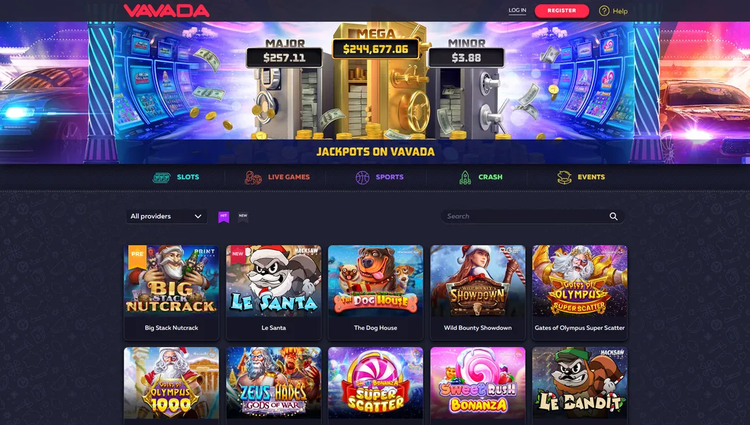 Casino Vavada mobilā pieredze